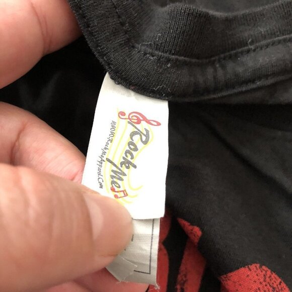 NINTENDO Womens 8-Bit Mario Man 1981 Black Short Sleeve T-Shirt Sz L - Picture 6 of 8